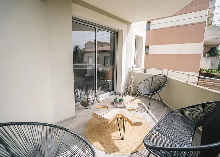Magnifique T3-terrasse-parking-centre Ville-ad Carcassonne