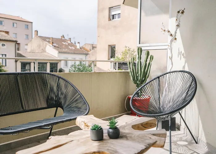 Lägenhet Magnifique T3-terrasse-parking-centre Ville-ad *